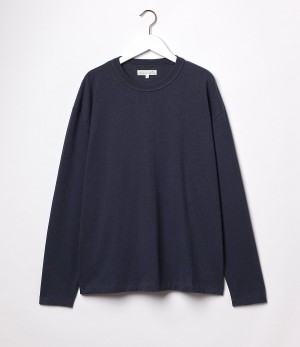 Men Merz B. Schwanen GHPLS01 longsleeve Shirts Grey | MERZ5297041