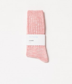 Men Merz B. Schwanen GS07 Socks Coral | MERZ2870135