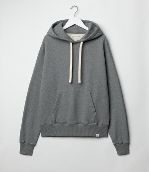 Men Merz B. Schwanen HD31 Hoodie Grey | MERZ4769380