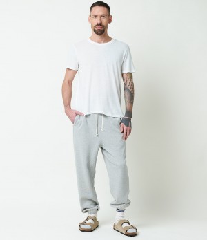 Men Merz B. Schwanen SP06 Sweatpants Grey | MERZ0381247