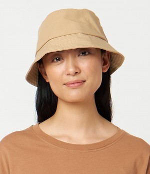 Women Merz B. Schwanen BH03 Bucket Hats Khaki | MERZ0156823