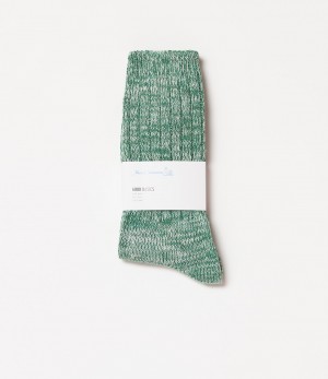 Women Merz B. Schwanen GS07 Socks Green | MERZ1972803
