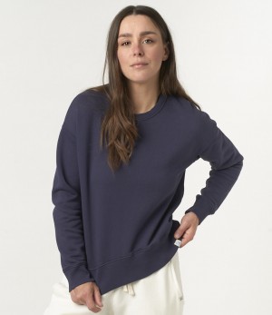Women Merz B. Schwanen WCSW09 Sweatshirts Blue | MERZ6314289
