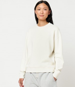 Women Merz B. Schwanen WCSW15 Sweatshirts Beige | MERZ6031849