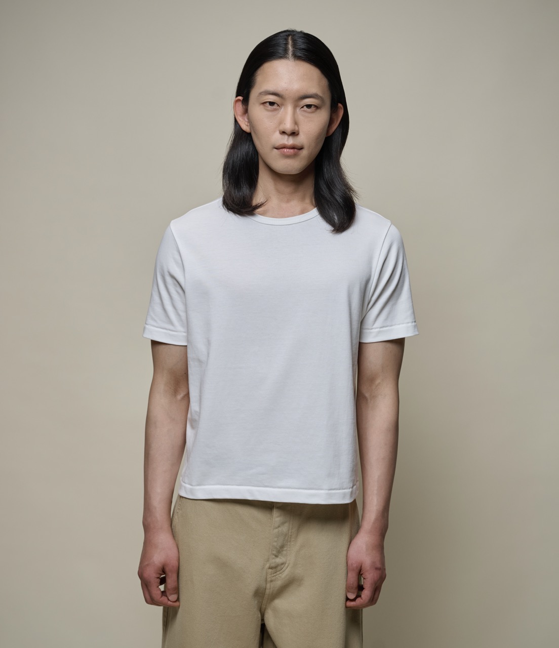 Men Merz B. Schwanen 2M15C sturdy T Shirts White | MERZ9083627