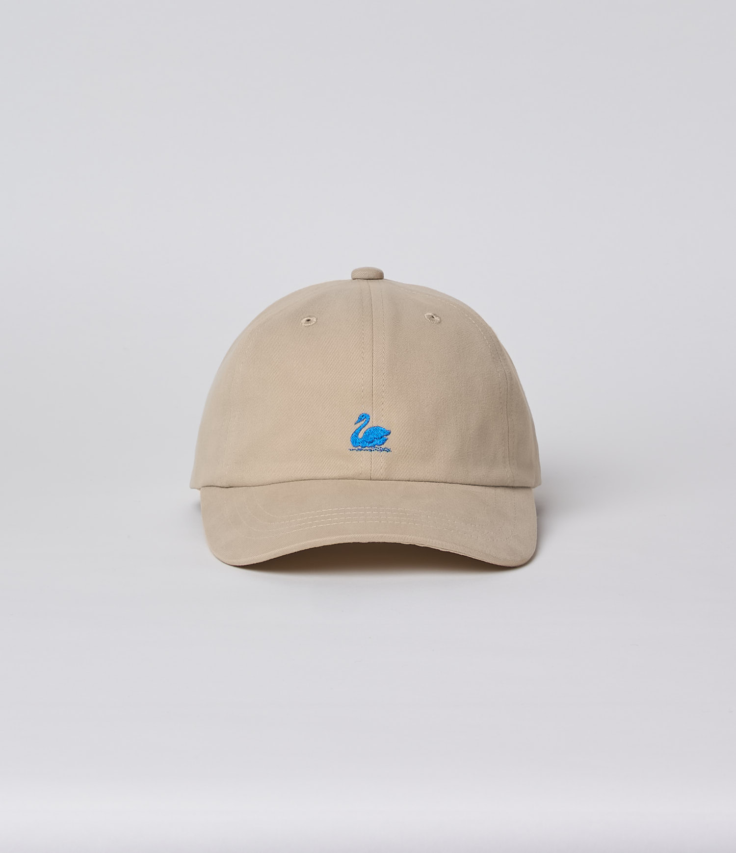 Men Merz B. Schwanen CAP01 swan logo Caps Light Khaki | MERZ6251973