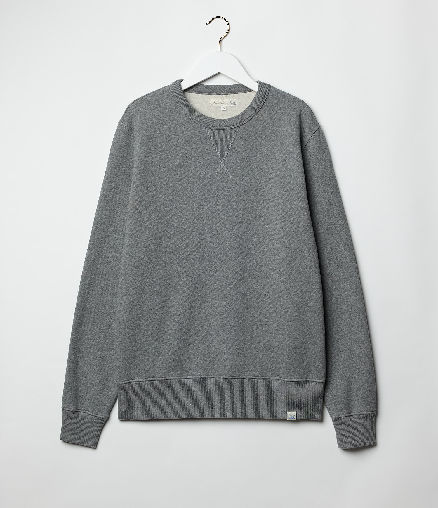 Men Merz B. Schwanen CSW28 Sweatshirts Grey | MERZ0687415
