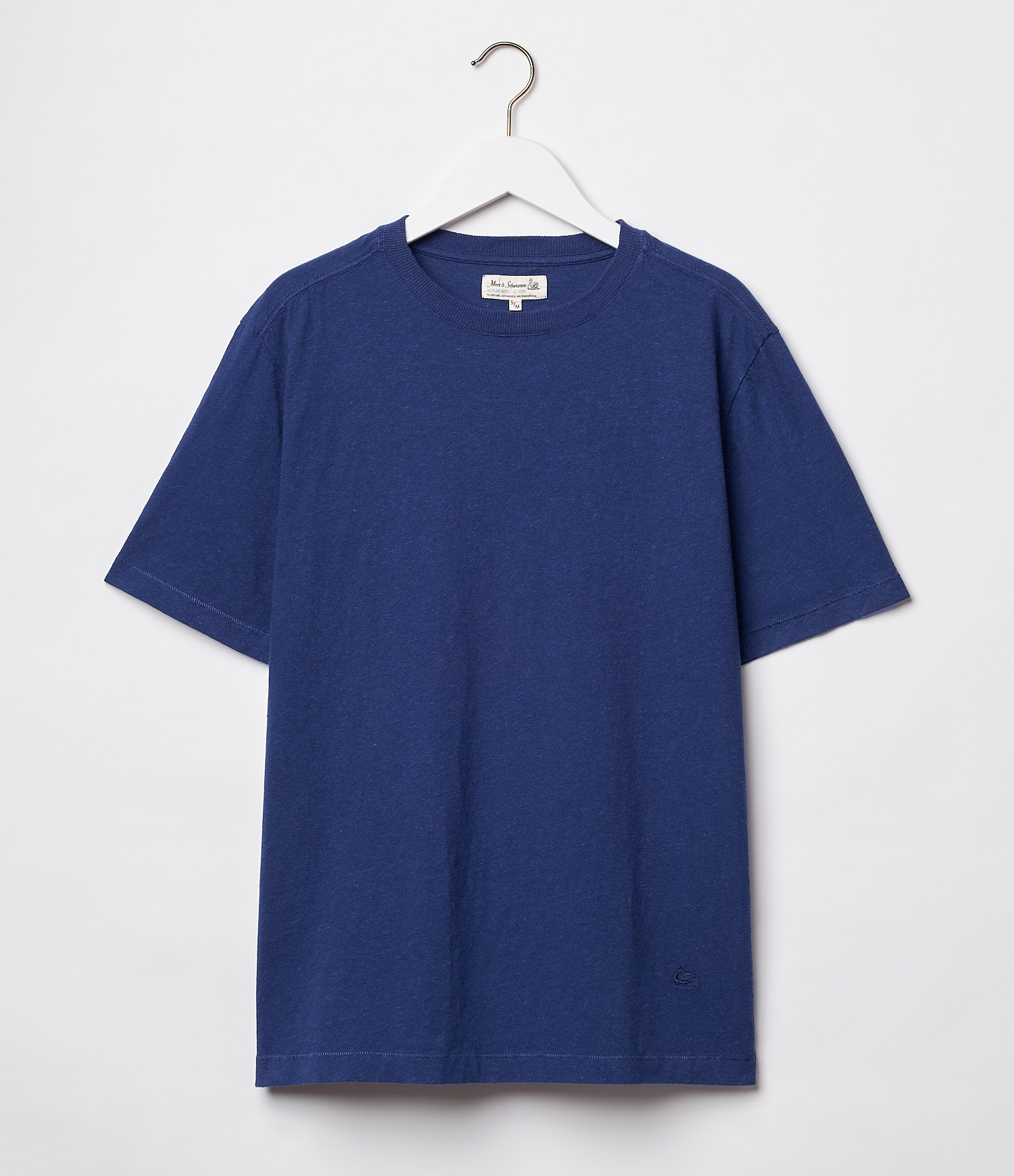 Men Merz B. Schwanen HPT01 T Shirts Blue | MERZ7054821
