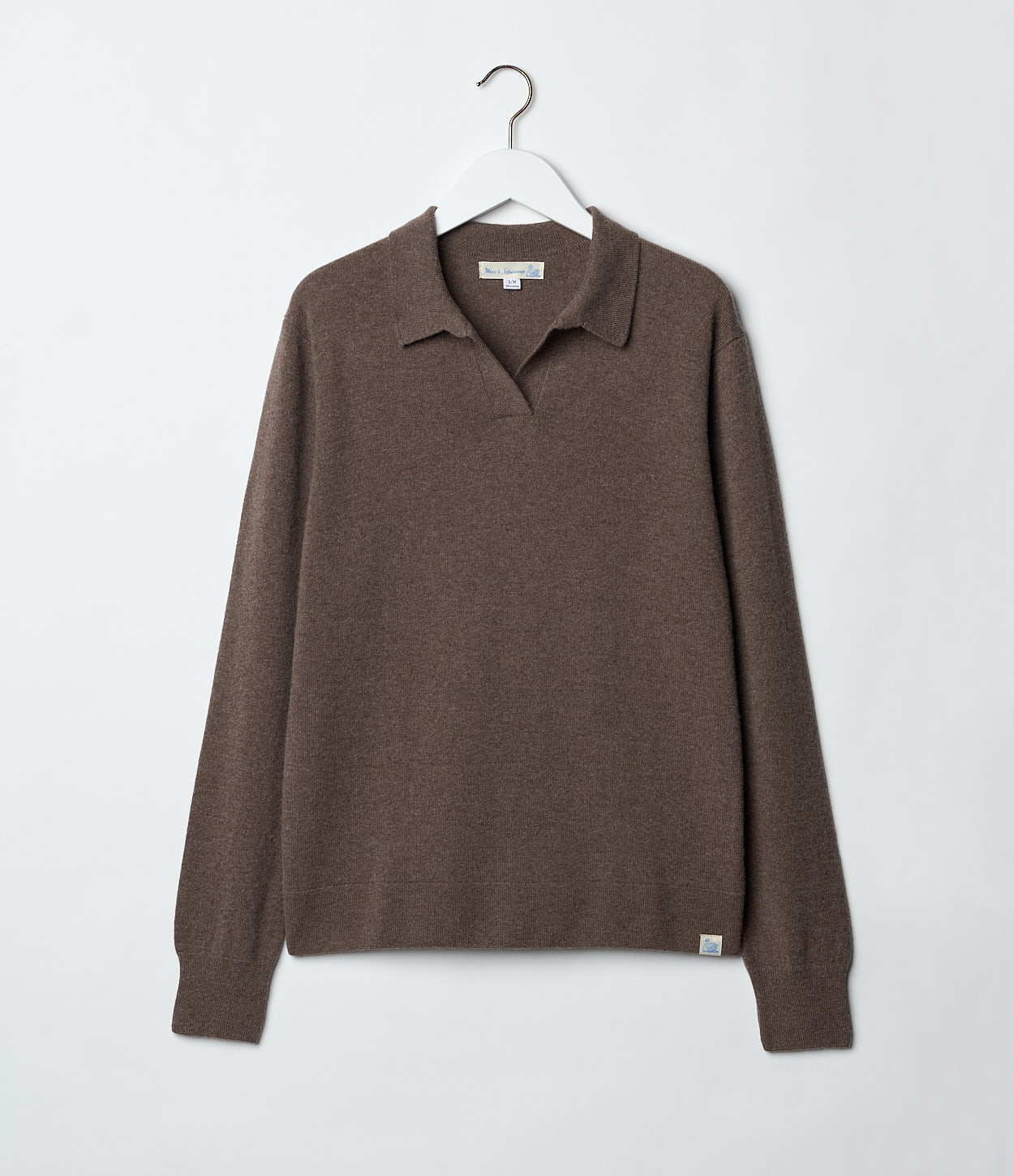 Men Merz B. Schwanen KNITPOLO01 knitted Polo Shirts Dark Grey | MERZ7954082