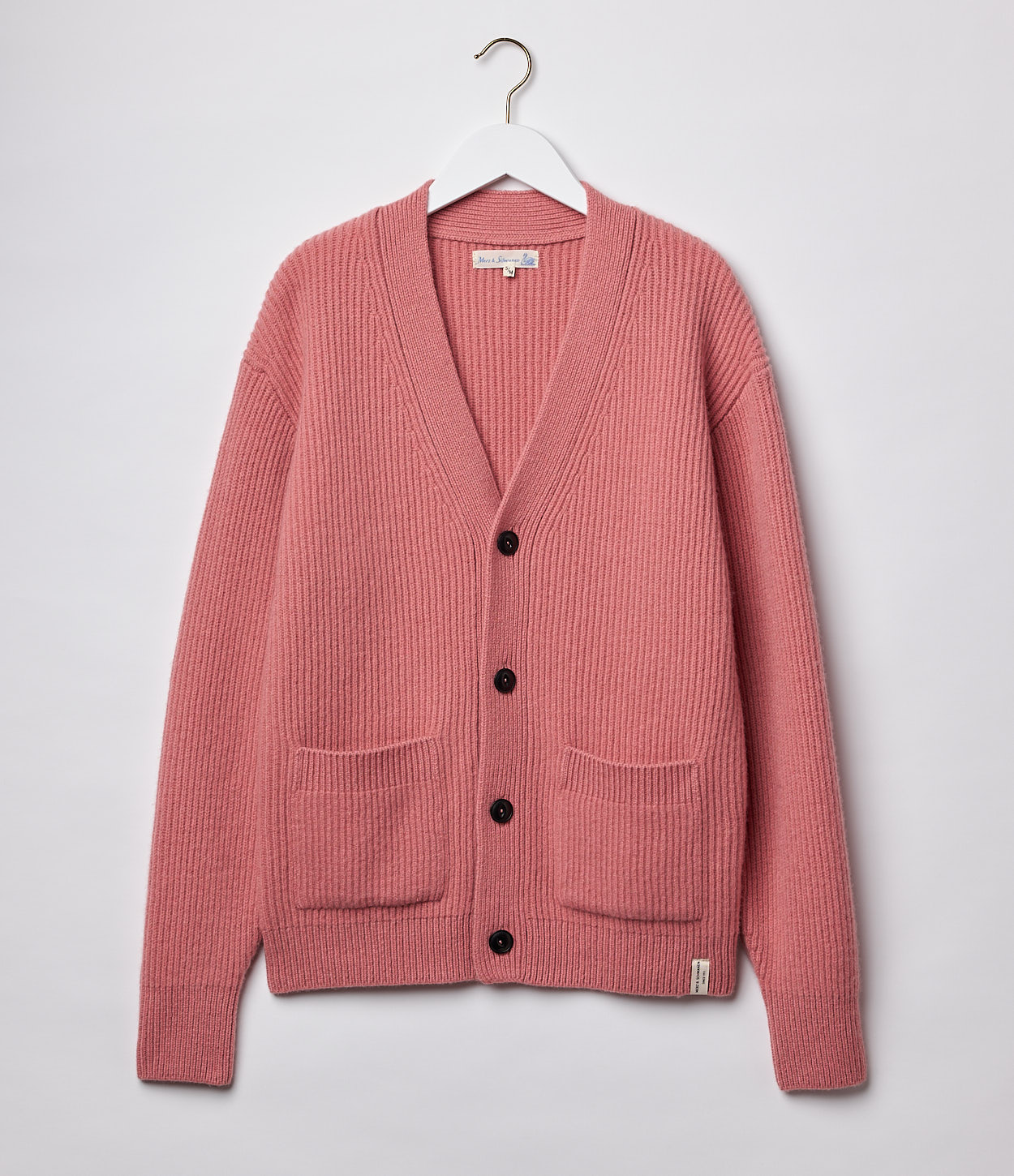 Men Merz B. Schwanen LOCG02 Cardigan Rose | MERZ8126930