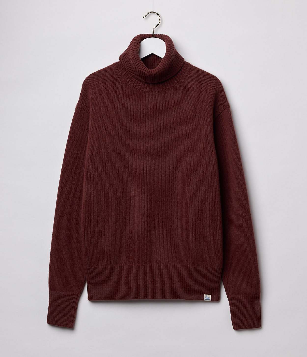 Men Merz B. Schwanen LOCT01 turtleneck Pullover Brown | MERZ5412809
