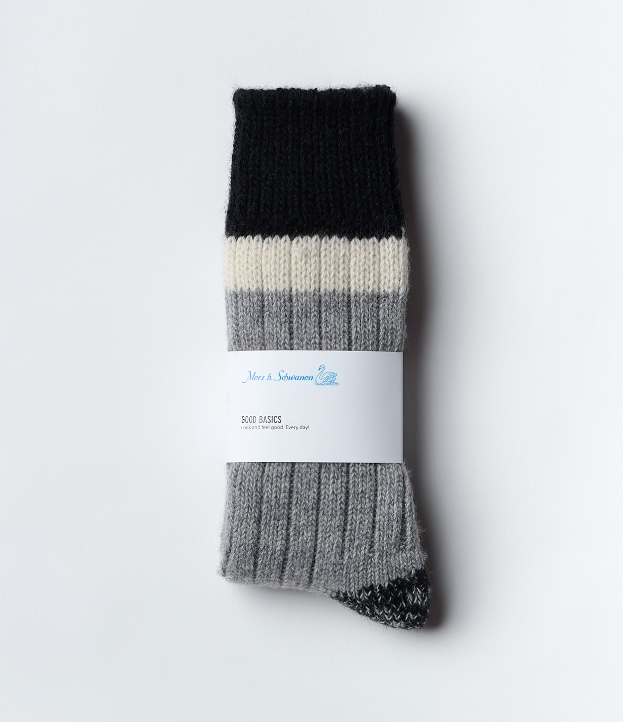 Men Merz B. Schwanen MW73 Socks Grey | MERZ0743915