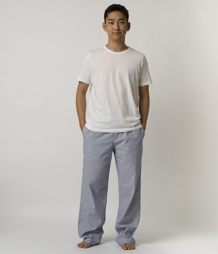 Men Merz B. Schwanen PJPT01 Pajama Pants Blue | MERZ0935182