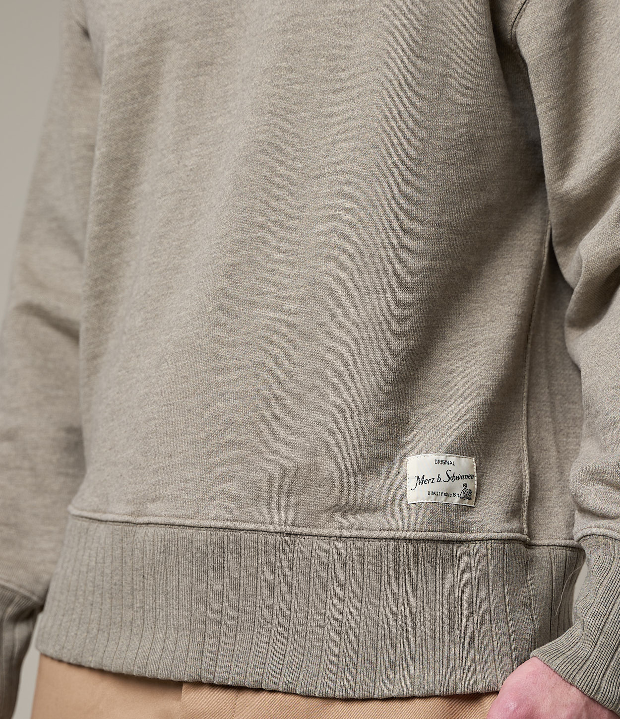 Men Merz B. Schwanen RFC01 Sweatshirts Grey | MERZ0386527