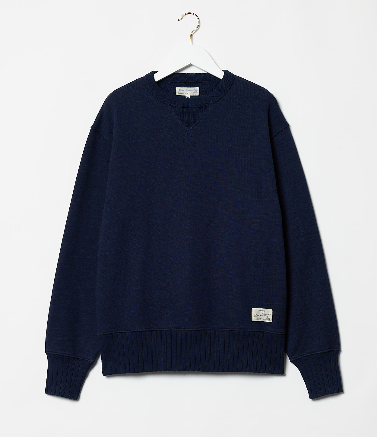 Men Merz B. Schwanen RFC01 Sweatshirts Navy | MERZ3056297