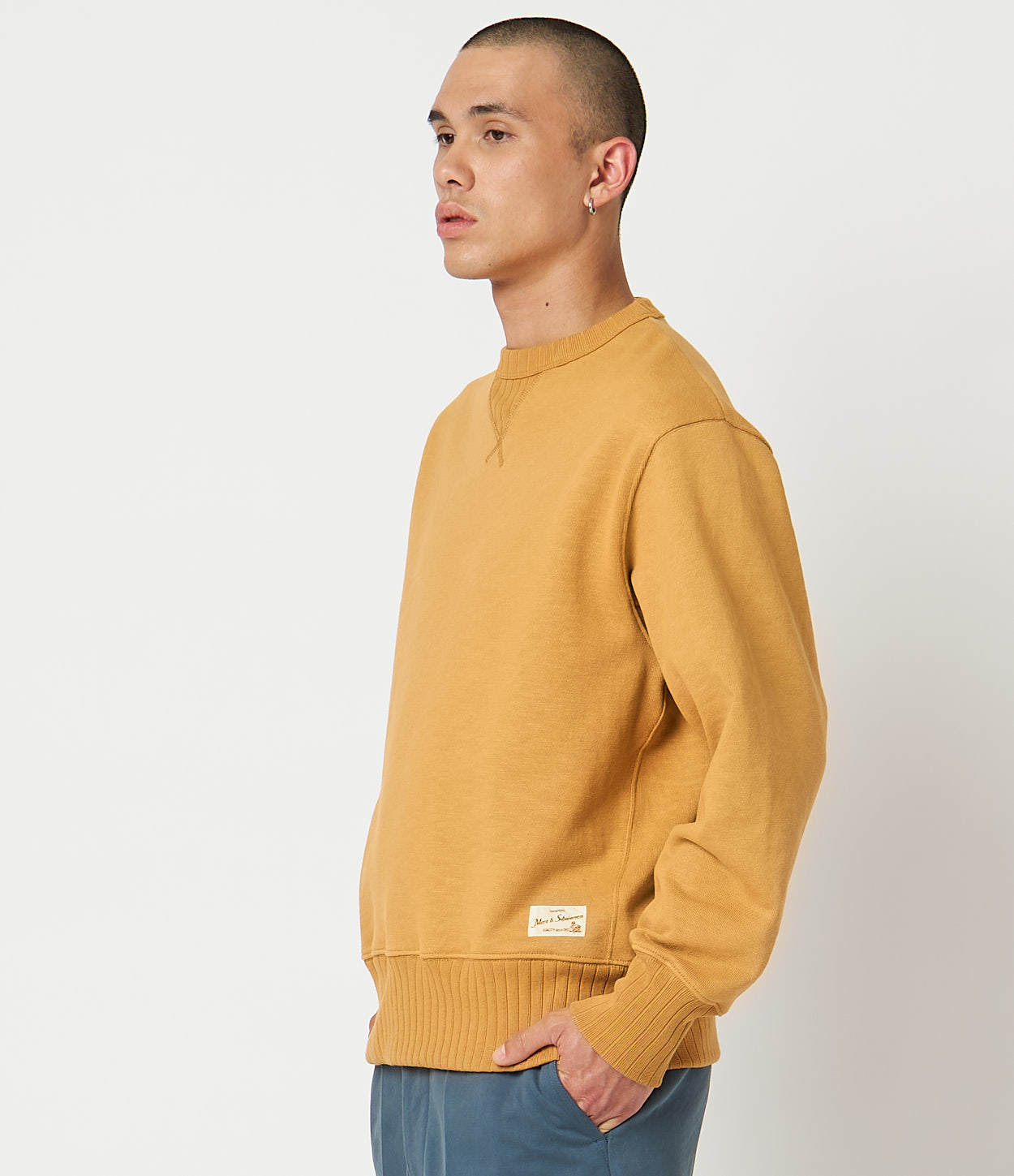 Men Merz B. Schwanen RFC01 Sweatshirts Orange | MERZ5943726