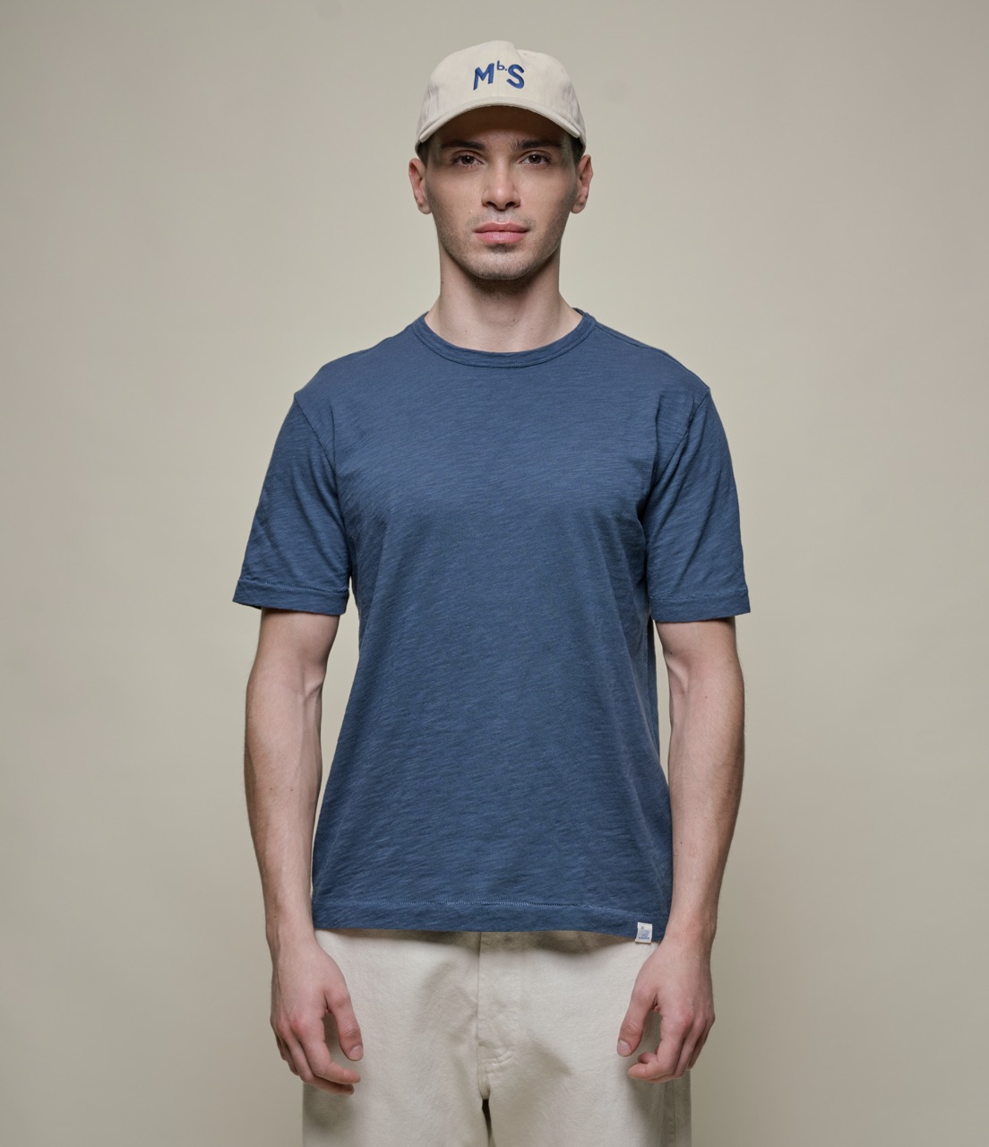 Men Merz B. Schwanen SCT04 T Shirts Blue | MERZ6583940