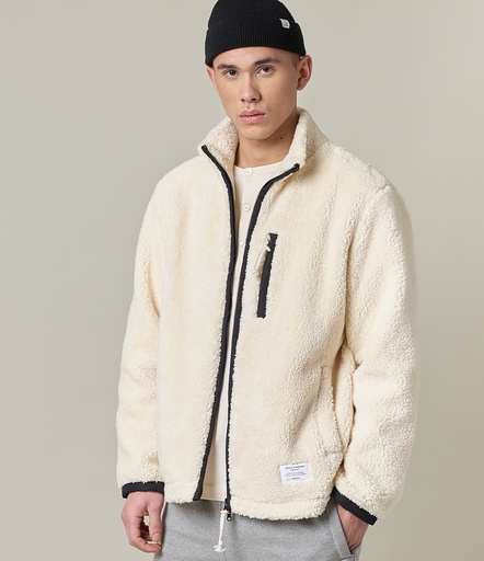 Men Merz B. Schwanen TEDDY01 teddy Jackets Beige | MERZ5809174