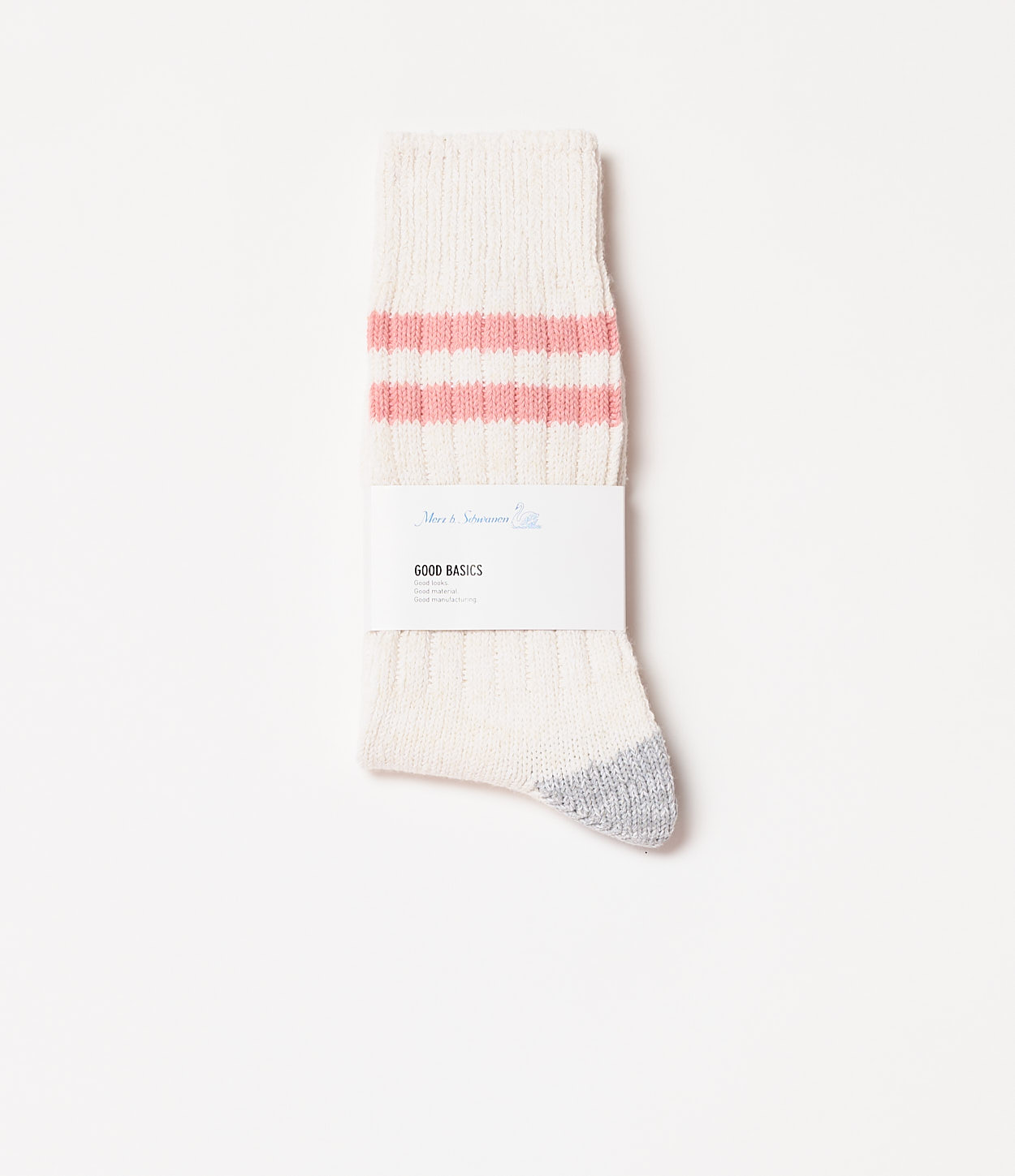 Women Merz B. Schwanen GS05 Socks Beige / Coral | MERZ9061872