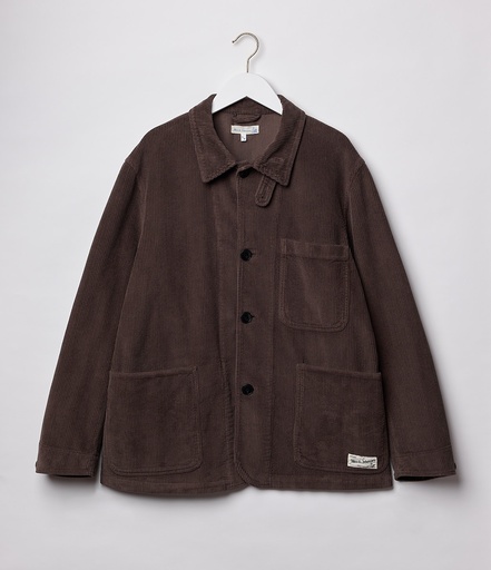 Women Merz B. Schwanen JKT03C organic cotton corduroy Jackets Chocolate | MERZ4783915