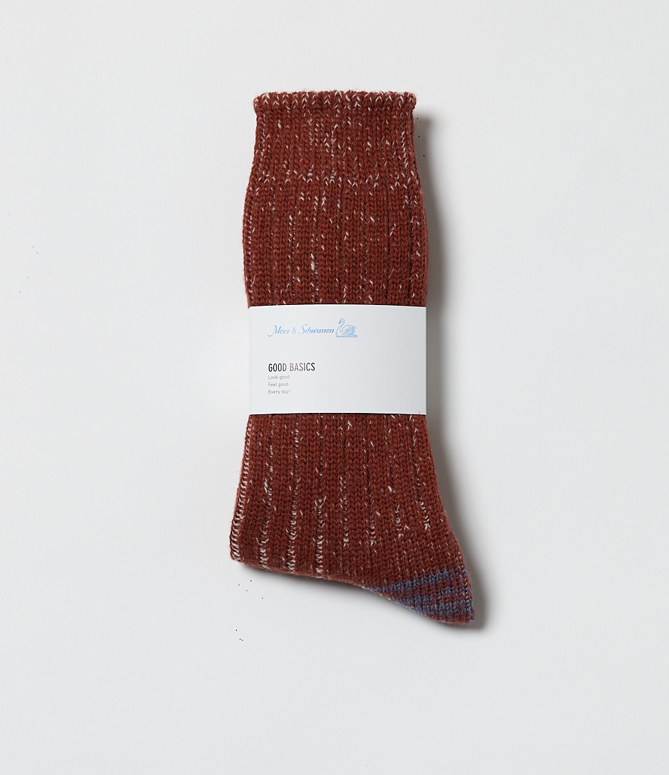 Women Merz B. Schwanen MW72 Socks Brown | MERZ6350217