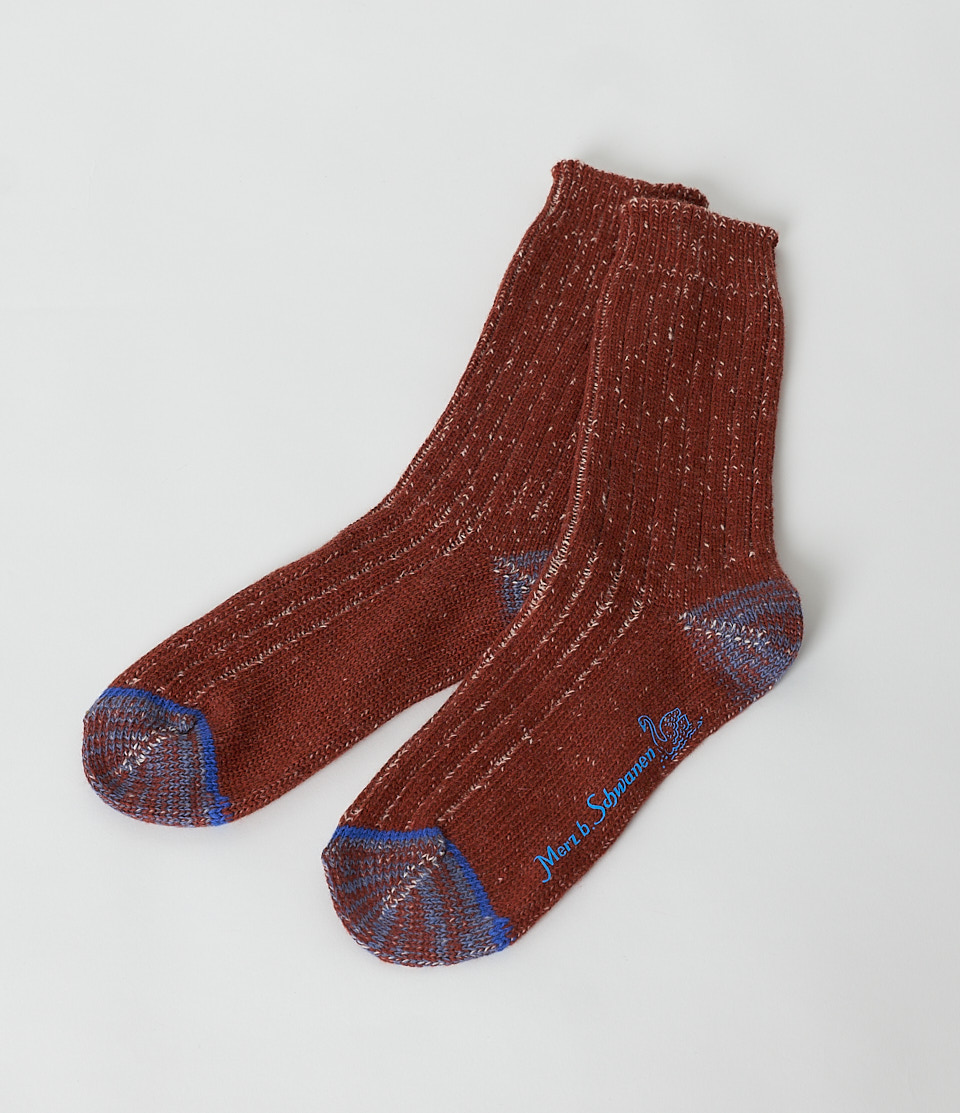 Women Merz B. Schwanen MW72 Socks Brown | MERZ2813705