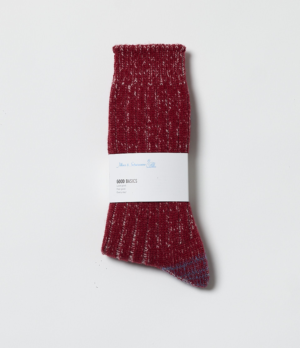 Women Merz B. Schwanen MW72 Socks Red | MERZ0618593