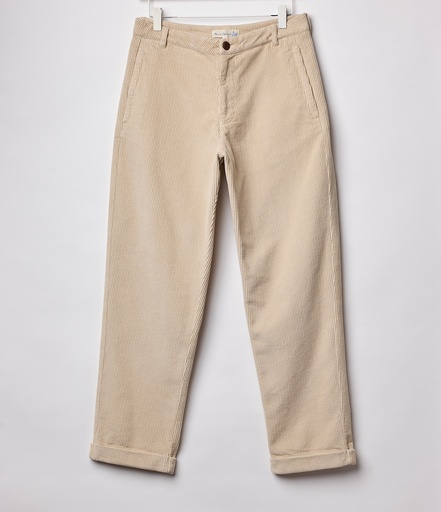 Women Merz B. Schwanen PANTS02C high waisted Pants Beige | MERZ0621498