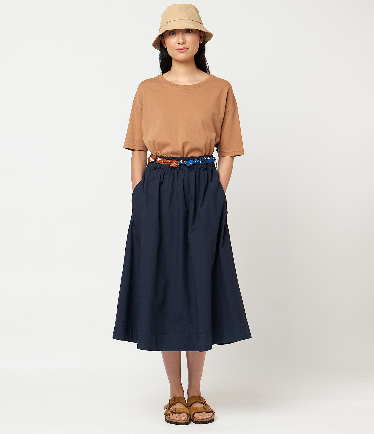 Women Merz B. Schwanen SKIRT01 Skirt Navy | MERZ2473659