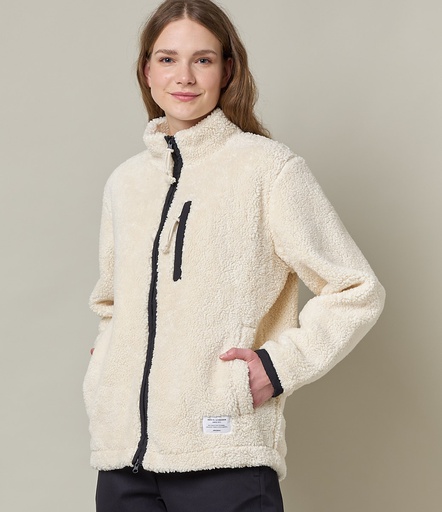 Women Merz B. Schwanen TEDDY01 teddy Jackets Beige | MERZ6295387