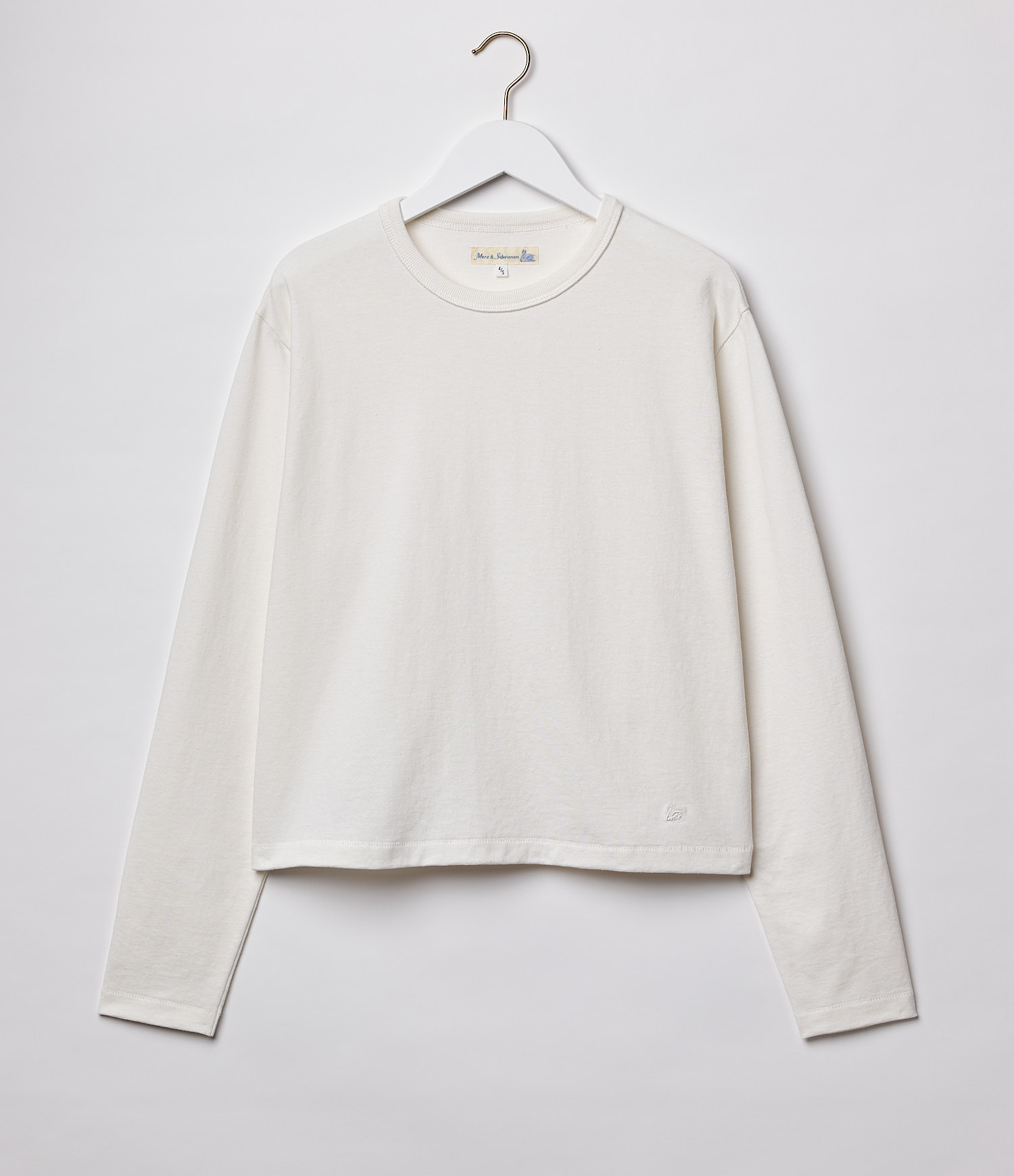 Women Merz B. Schwanen WGHPLS01 longsleeve T Shirts White | MERZ5241369