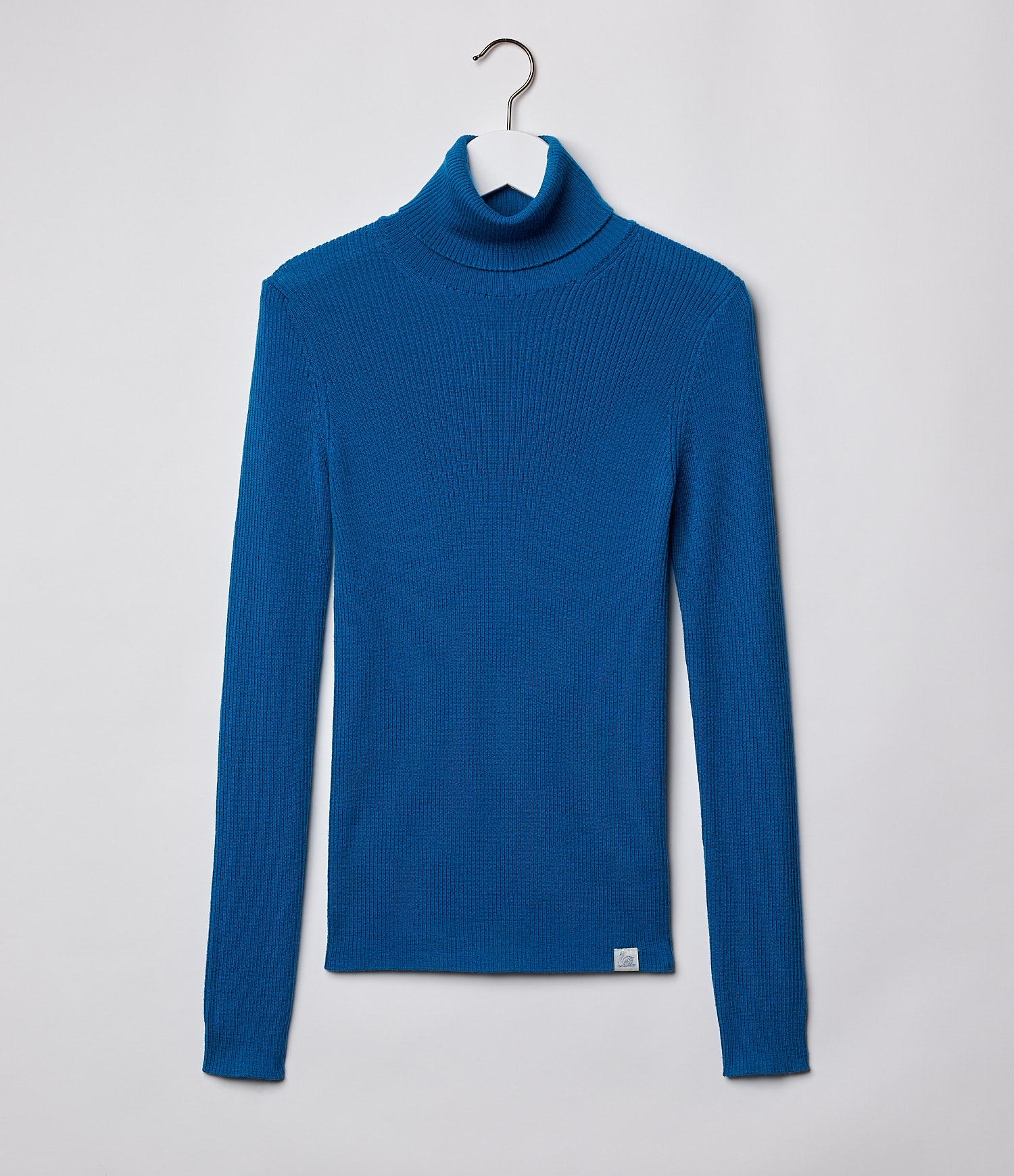 Women Merz B. Schwanen WMWST01 turtleneck Pullover Dark Grey Blue | MERZ5746801