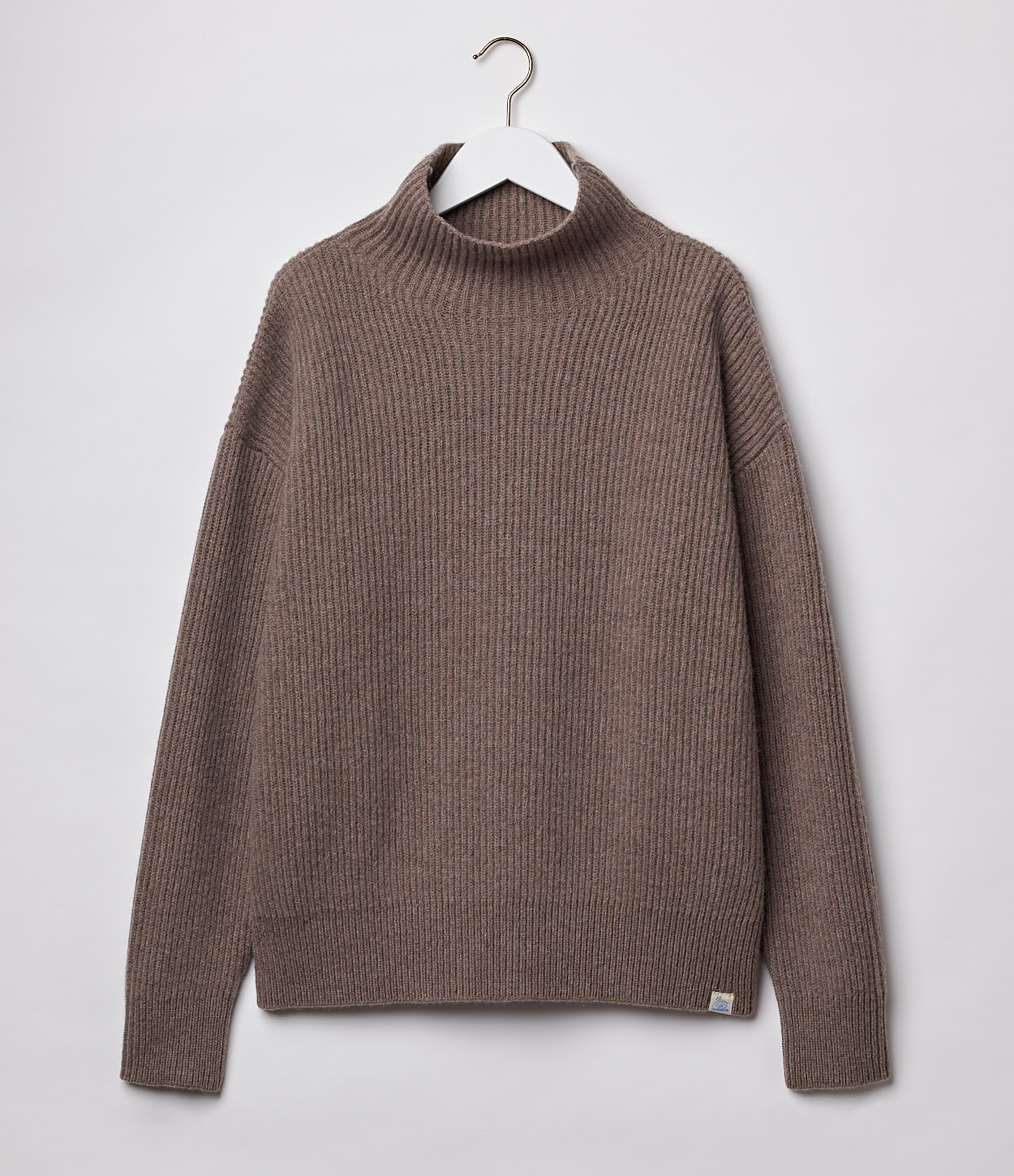 Women Merz B. Schwanen WRIBT03 mock-neck Pullover Dark Grey | MERZ5621849